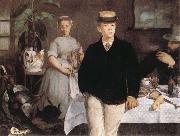 Edouard Manet Louncheon in the Studio oil